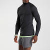 Custom Long Sleeve Men Compression Shirts Manufacturers 丨 Half Zip Turtle Neck Athletic T-Shirt factory