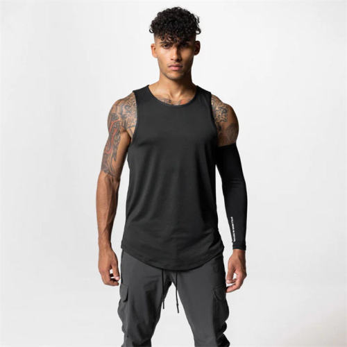 Men's Men's Basketball Tank Top Manufacturers 丨 Custom Quick Dry Quick Dry Fitness Training Breathable Muscle Sports Tank Top factory