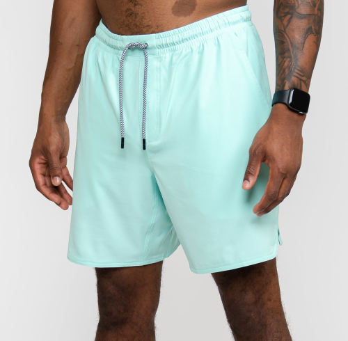 Fabricantes de shorts esportivos masculinos com logotipo personalizado e bolsos - Fábrica de shorts leves de secagem rápida 2 em 1 com bolsos