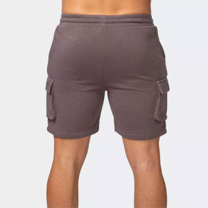 Jogger Pocket Athletic Sweat Shorts Manufacturers 丨 100% Cotton Casual Sports Running Athletic  factory