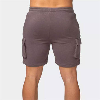 Jogger Pocket Athletic Sweat Shorts Manufacturers 丨 100% Cotton Casual Sports Running Athletic  factory