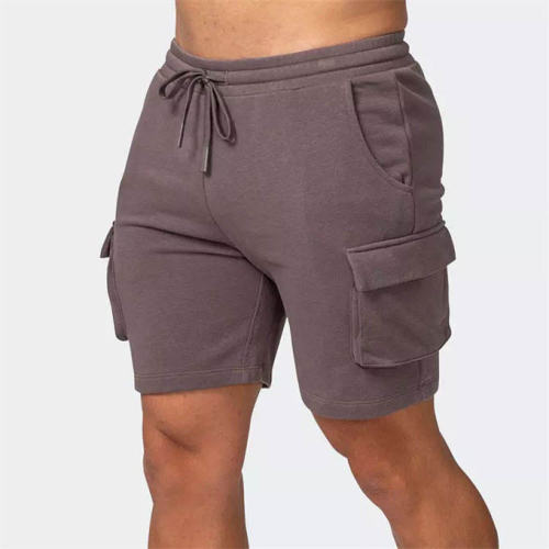 Jogger Pocket Athletic Sweat Shorts Manufacturers 丨 100% Cotton Casual Sports Running Athletic  factory