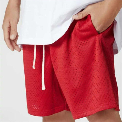 Custom Basketball Mesh Shorts With Pocket Manufacturers 丨 Drawstring Sport Shorts factory