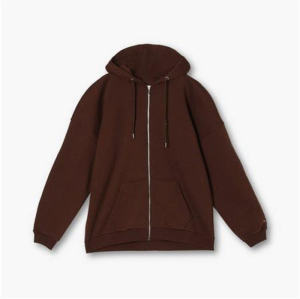 Full zip up blank jacket hoodies Manufacturer | Custom print logo terry oversize loose hoodies factory