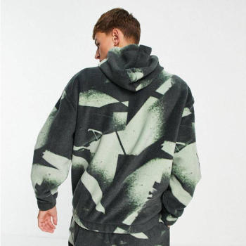 Sublimation printed polar fleece Hoodies Manufacturer | 100% Polyester Fashion heavyweight oversized men Hoodies Supplier