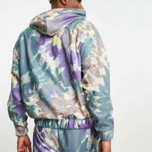 tie dye men's Hoodie Manufacturer | streetwear multi coloured printed Hoodies Supplier