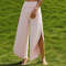 Custom Sports Wide Leg Pants Manufacturer | Athletic Compression Comfy Split Flowy Pants factory