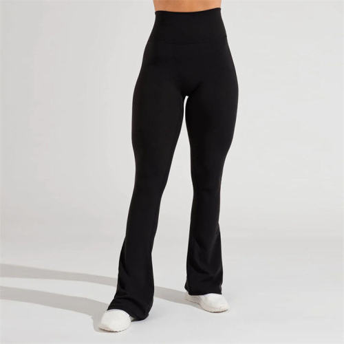 Flare Workout Leggings Manufacturer | Athletic Full Length High Waisted Yoga Pants factory