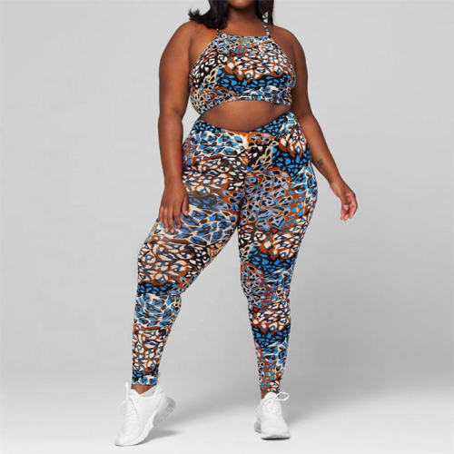 Floral Printed Yoga Pants Manufacturer | Scrunch Butt V Waist Fitness Leggings factory