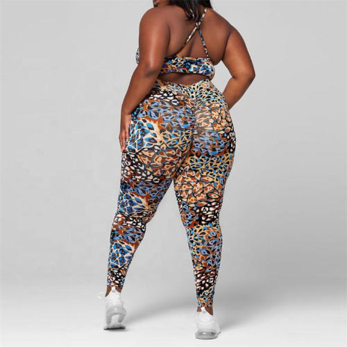 Floral Printed Yoga Pants Manufacturer | Scrunch Butt V Waist Fitness Leggings factory