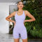 Sports Butt Shorts Nylon Jumpsuits  Manufacturer |  Breathable  Backless Romper built in Sports Bra Factory