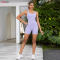 Sports Butt Shorts Nylon Jumpsuits  Manufacturer |  Breathable  Backless Romper built in Sports Bra Factory