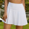 Athletic Golf Skorts Skirts Manufacturer | Activewear White Pleated Tennis Skirts for Women Factory