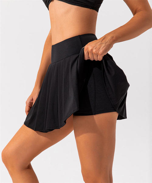 High Waisted Athletic Golf Skorts Skirts Manufacturer | Running Casual Pleated Tennis Skirt  Factory