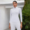 Active Wear Sets Gym Wear Slim Shirts Tracksuits Manufacturer |  2 Piece Workout Clothes Polyester Sets supplier
