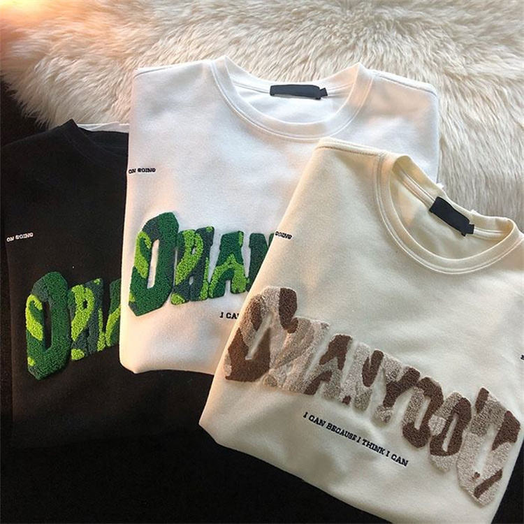chenille embroidery t shirt
