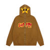 Chenille Embroidery Zip Up Hoodie Manufacturer | Factory Wholesale Custom Printing Full Face Zip Hoodies