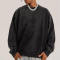 100% cotton acid washed Sweatshirt Manufacturer | Cotton oversized unisex streetwear men's sweatshirts