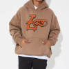 New Fashion Chenille Patches fleece Hoodie Manufacturer | Cotton oversized Streetwear pullover Heavyweight Hoodie