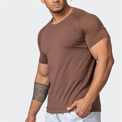 Athletic Running Fitness Shirts Manufacturers | Custom Slim Fit Short Sleeve T-Shirt Manufacturers