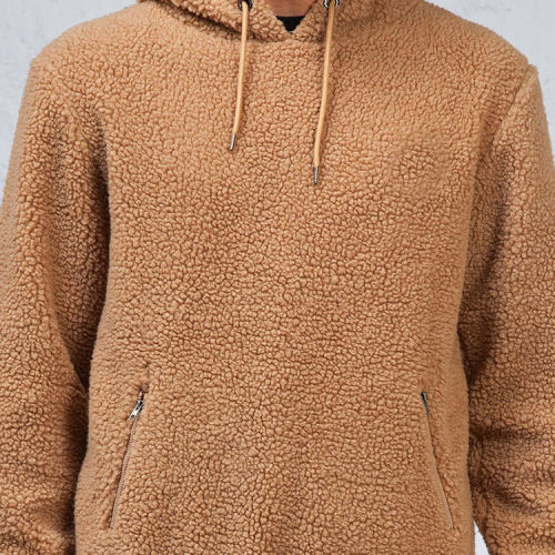 Mens Sherpa Fleece Hoodies Manufacturer | Cotton Clothing Men Cotton Sherpa Hoodies Manufacturer