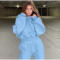 Oversize pullover hoodies set  Manufacturer | Customplus size women sweatsuit set  women tracksuit Manufacturer
