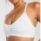 Front Hollow Out Rear Scrunch Sports Bra Manufacturer  | Criss-Cross Back Padded Strappy Sports Bras supplier