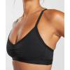 Front Hollow Out Rear Scrunch Sports Bra Manufacturer  | Criss-Cross Back Padded Strappy Sports Bras supplier