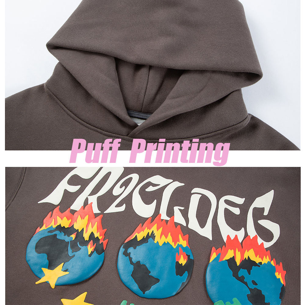 3D Puff Print hoodie Manufacturer