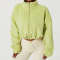 Cropped Full Zip Up Hoodies Manufacturer | Cotton Polar Fleece Sweatshirt Factory