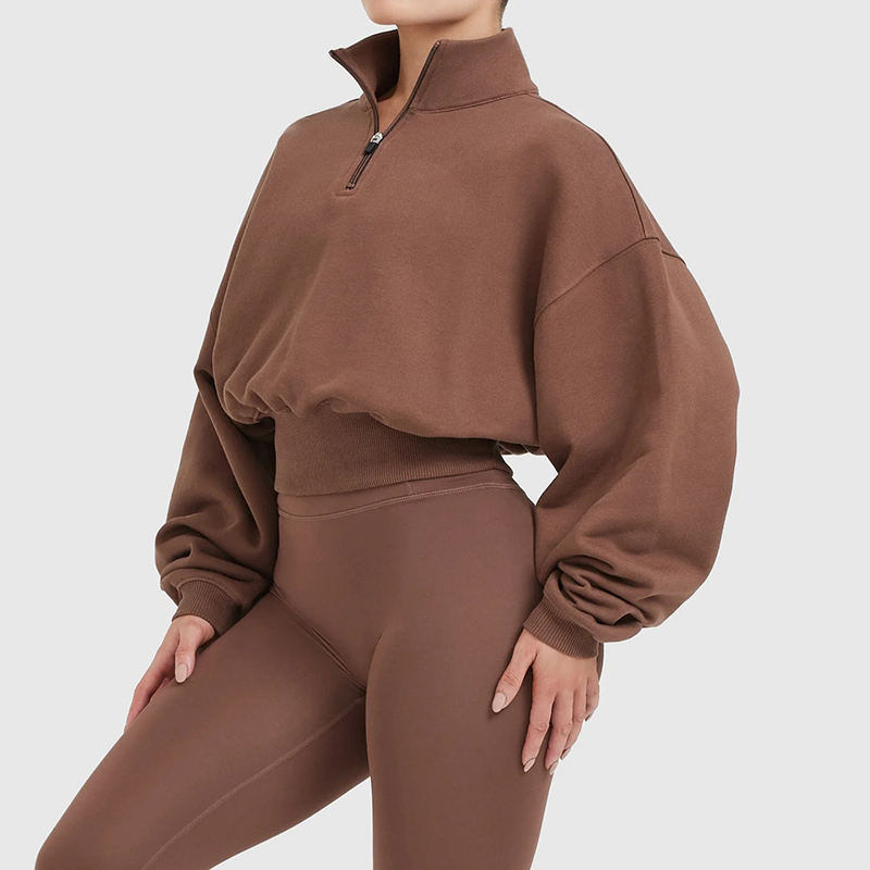 1/4 zipper Sweatshirts manufacturer style 2