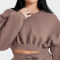 Oversized V-neck Sweatshirt Manufacturer | Thick Drop Shoulder sweatshirts Factory