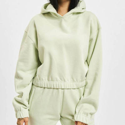 Women Boxy Cropped Hoodie Manufacturer | Thick  Heavy Weight Cotton Hoodie Factory