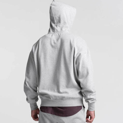 Drop shoulder Active men hoodies Manufacturer | pullover thick fleece cotton Hoodies factory