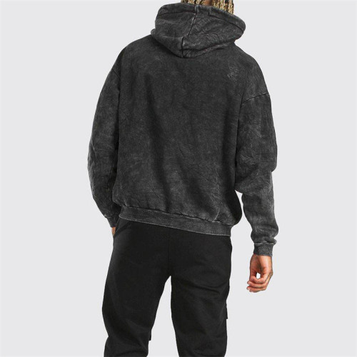 Stringless Heavyweight Vintage Hoodie Manufacturer | Cotton Oversized Acid Wash Hoodies factory