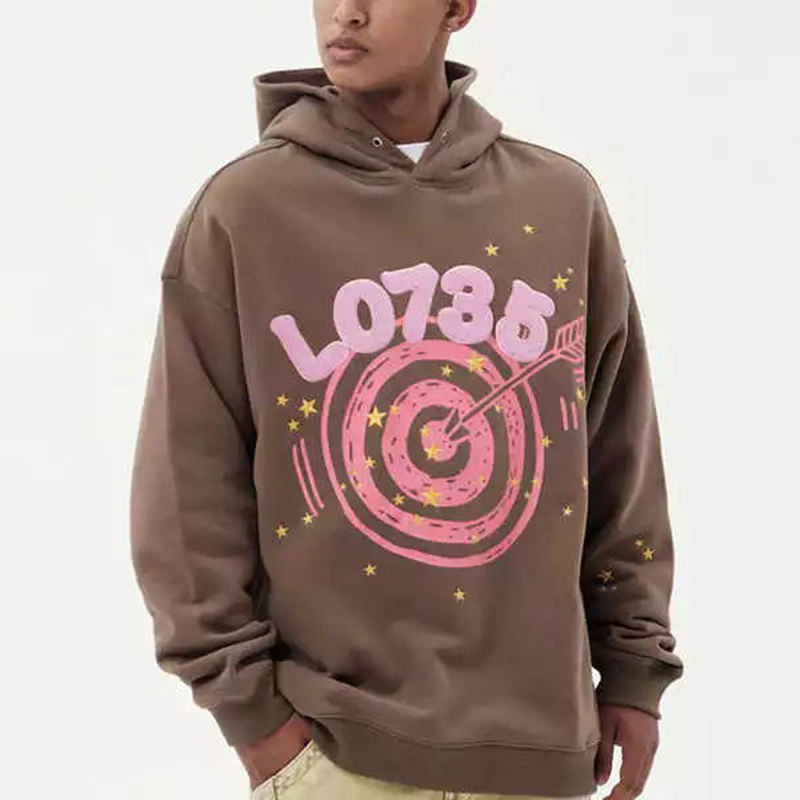 Puff print hoodie Manufacturer