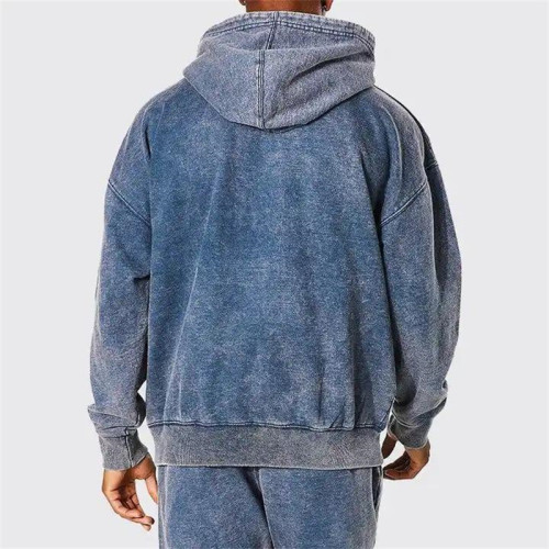 Fleece men acid wash Hoodie Manufacturer  | Plain cotton Men Wear wash sweatshirt supplier