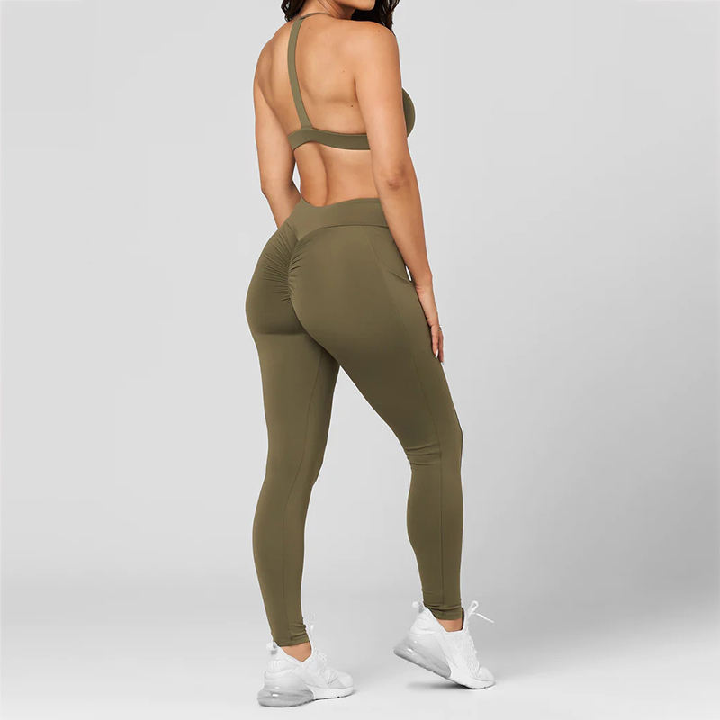 high waist tummy control Leggings custom