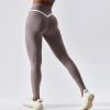 Custom Color Contrast V-Shaped  Leggings Manufacturer | High Waisted Compression Leggings suppliers