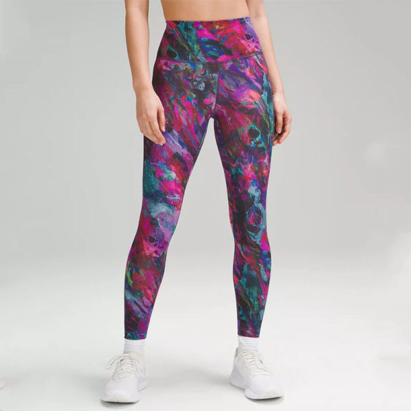 Fabricante de leggings com impressão digital personalizada | Fornecedores de leggings push-up para corrida e academia