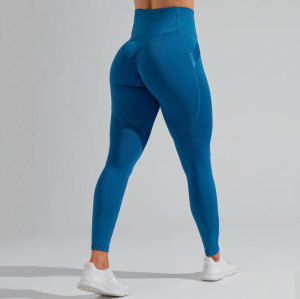 Custom V Waist High Waist Women Leggings Manufacturer | No Front Rise Seam Leggings suppliers