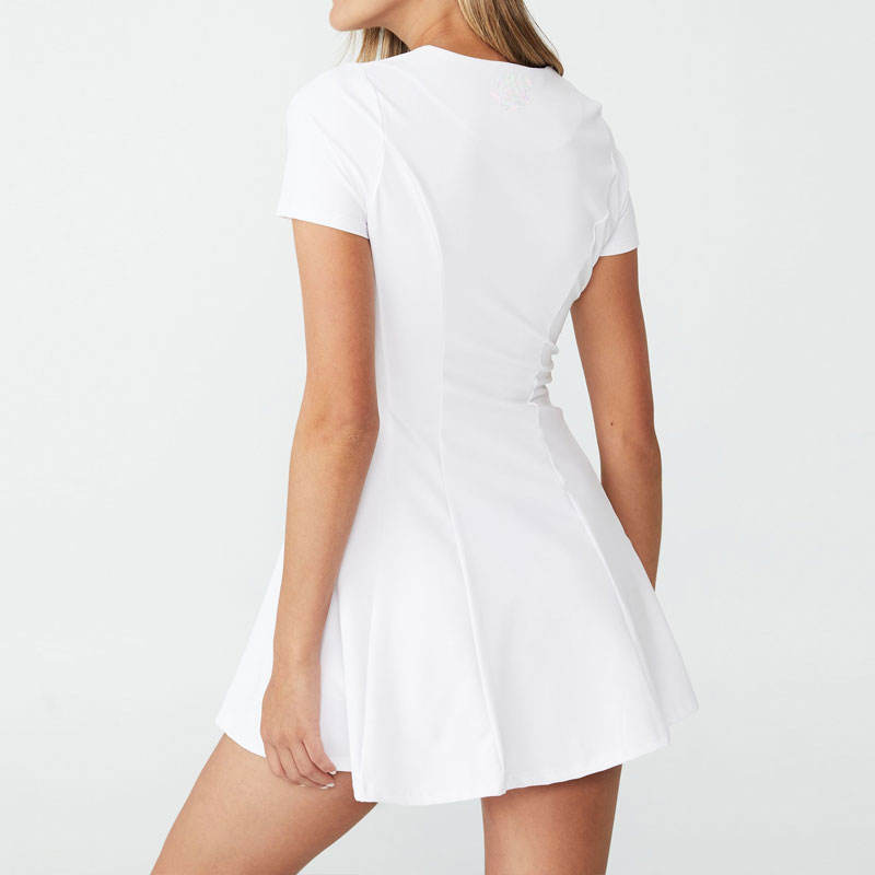 custom women pleated tennis dress