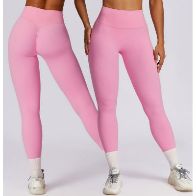 Custom no front seam Yoga Leggings Manufacturer | Butt lift Breathable Yoga Leggings suppliers