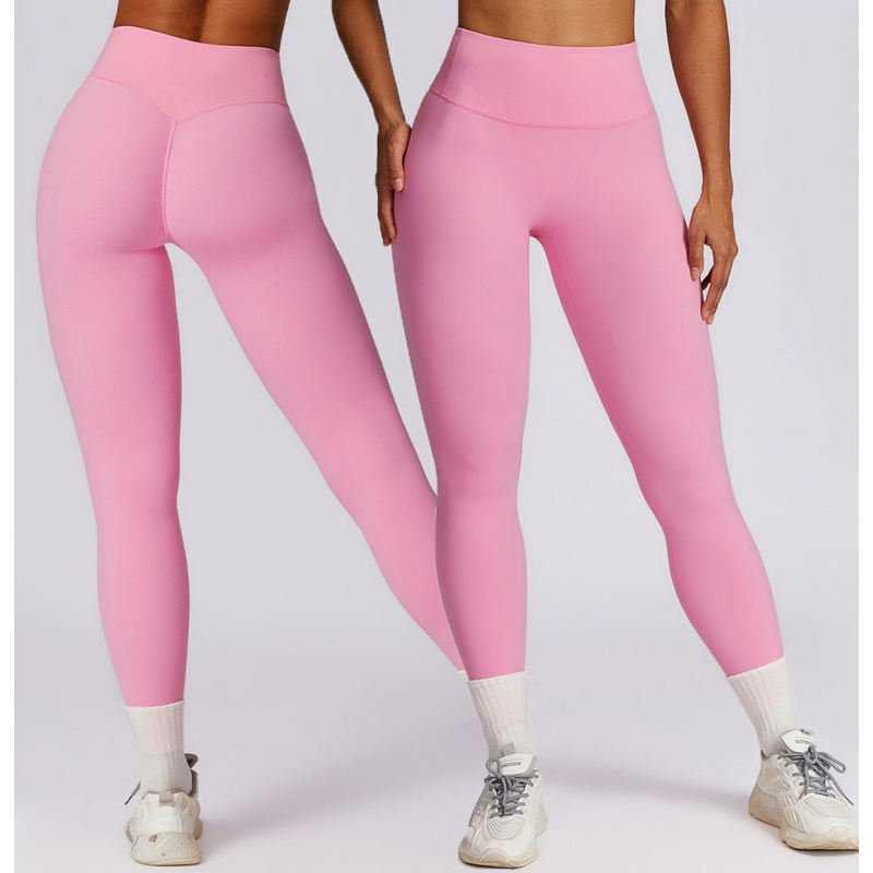 Custom no front seam Yoga Leggings Manufacturer | Butt lift Breathable Yoga Leggings suppliers