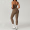 Custom U Neck Crop Tank Top Sets Manufacturer | Custom Leggings Pants Lounge Yoga Sets suppliers