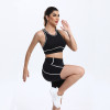 Custom sports bra and High Waist pocket shorts sets Manufacturer | Non See Through Athletic Wear suppliers