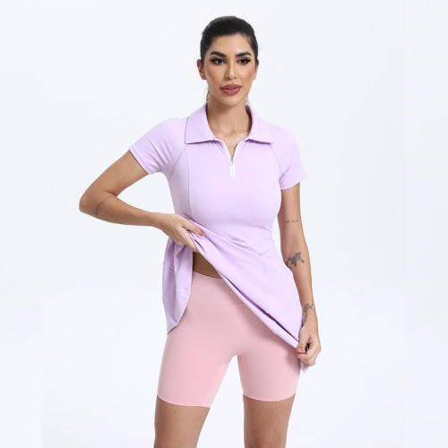 Yoga One Piece Tennis Dress Manufacturer | Women's Sportswear Tennis Fitness Clothing suppliers