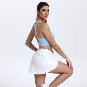 Custom sports workout suit golf skirt Manufacturer | Tennis skirt shorts set Activewear suppliers