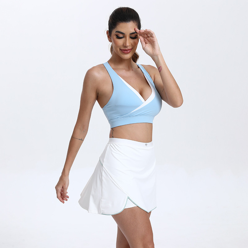 Tennis skirt shorts set Activewear suppliers