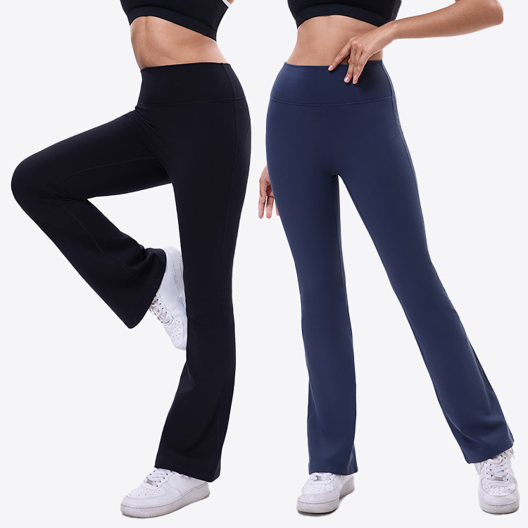 Wide-Leg Hip Lifting Gym Leggings Manufacturer